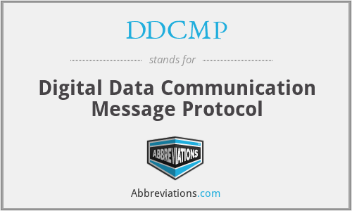 DDCMP - Digital Data Communication Message Protocol