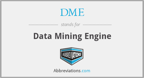 DME - Data Mining Engine