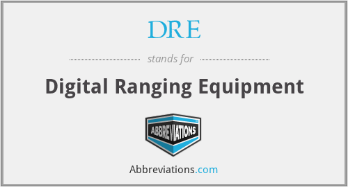 DRE - Digital Ranging Equipment