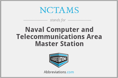 NCTAMS - Naval Computer and Telecommunications Area Master Station