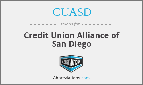 CUASD - Credit Union Alliance of San Diego
