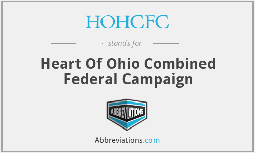 HOHCFC - Heart Of Ohio Combined Federal Campaign
