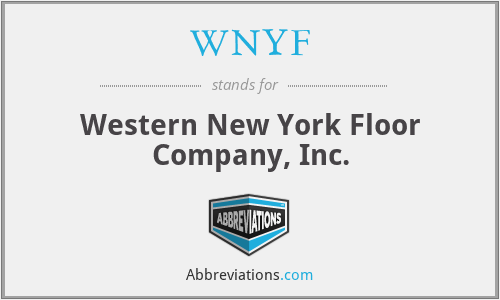 WNYF - Western New York Floor Company, Inc.