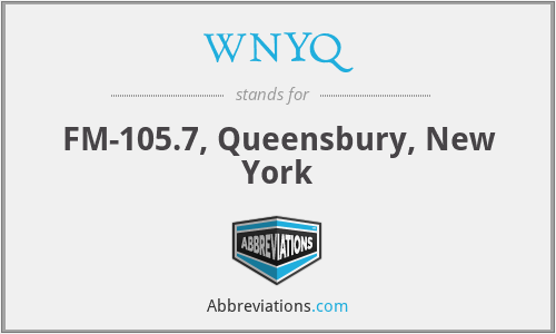 WNYQ - FM-105.7, Queensbury, New York