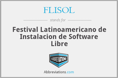 FLISOL - Festival Latinoamericano de Instalacion de Software Libre