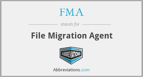 FMA - File Migration Agent