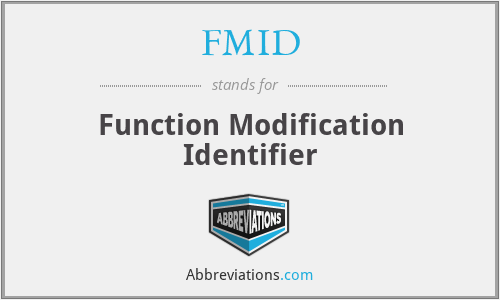 FMID - Function Modification Identifier