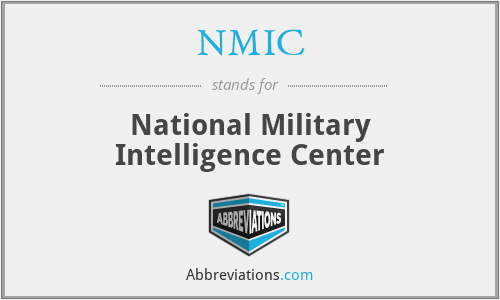 NMIC - National Military Intelligence Center