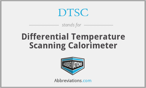 DTSC - Differential Temperature Scanning Calorimeter