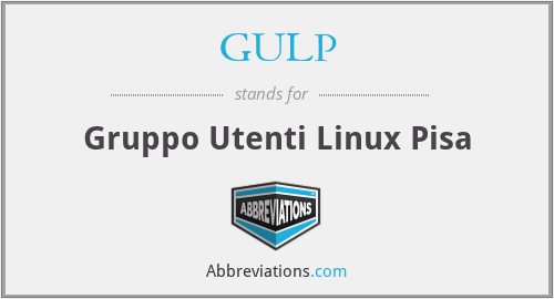 GULP - Gruppo Utenti Linux Pisa
