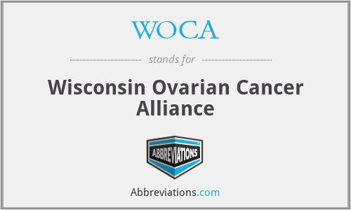 WOCA - Wisconsin Ovarian Cancer Alliance