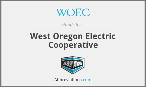 WOEC - West Oregon Electric Cooperative