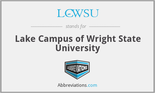 LC-WSU - Lake Campus of Wright State University