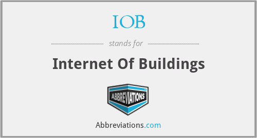 IOB - Internet Of Buildings