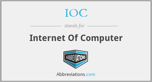 IOC - Internet Of Computer