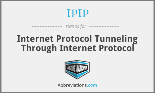 IPIP - Internet Protocol Tunneling Through Internet Protocol
