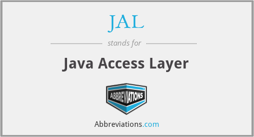 JAL - Java Access Layer