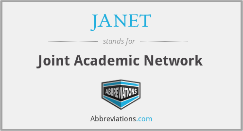 JANET - Joint Academic Network