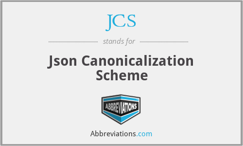 JCS - Json Canonicalization Scheme