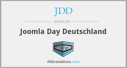 JDD - Joomla Day Deutschland