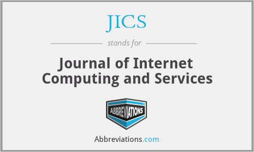 JICS - Journal of Internet Computing and Services
