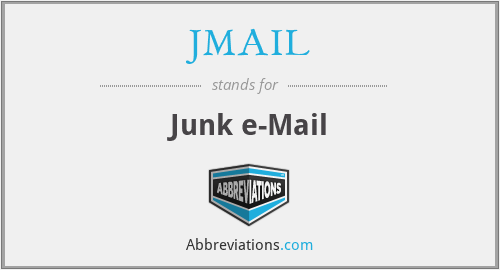 JMAIL - Junk e-Mail