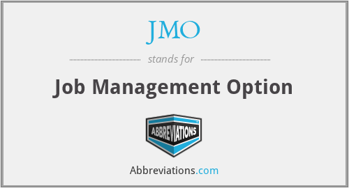 JMO - Job Management Option