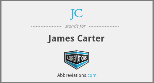 JC - James Carter