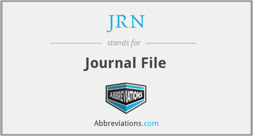 JRN - Journal File