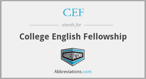 CEF - College English Fellowship