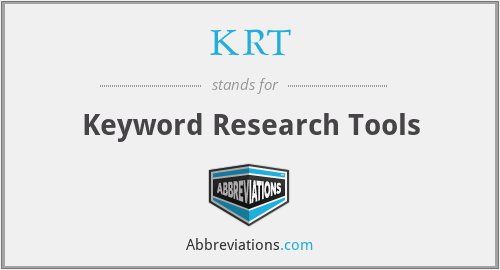 KRT - Keyword Research Tools
