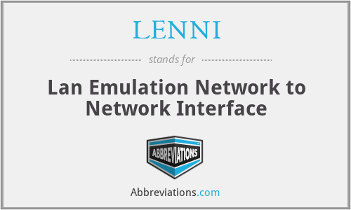 LENNI - Lan Emulation Network to Network Interface