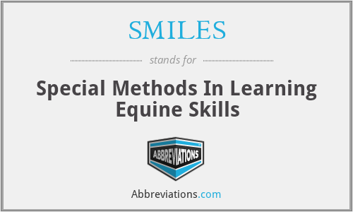 SMILES - Special Methods In Learning Equine Skills