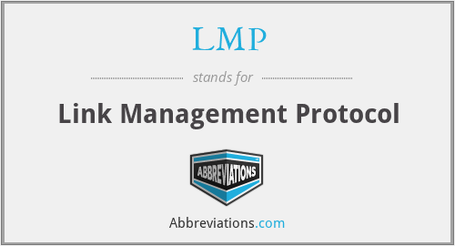 LMP - Link Management Protocol