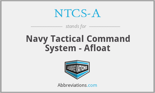 NTCS-A - Navy Tactical Command System - Afloat