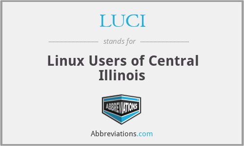 LUCI - Linux Users of Central Illinois
