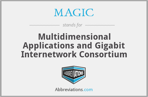 MAGIC - Multidimensional Applications and Gigabit Internetwork Consortium