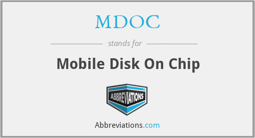 MDOC - Mobile Disk On Chip