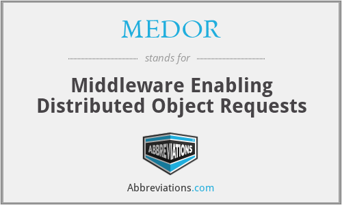 MEDOR - Middleware Enabling Distributed Object Requests