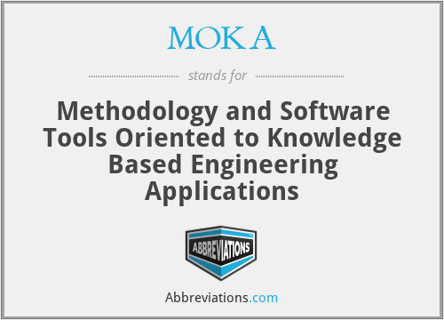 MOKA - Methodology and Software Tools Oriented to Knowledge Based Engineering Applications