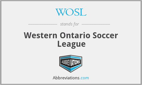 WOSL - Western Ontario Soccer League