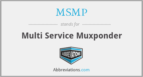 MSMP - Multi Service Muxponder
