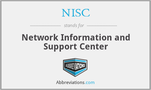 NISC - Network Information and Support Center