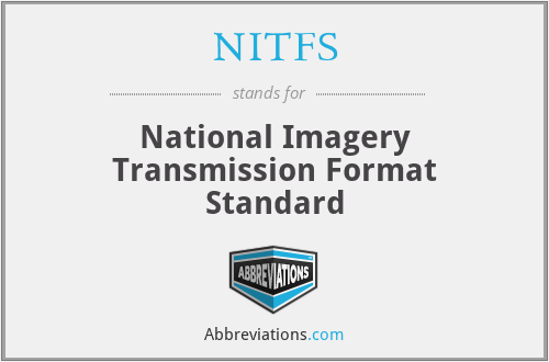 NITFS - National Imagery Transmission Format Standard
