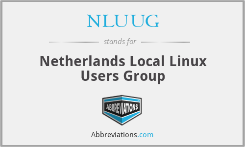 NLUUG - Netherlands Local Linux Users Group