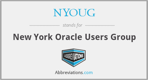 NYOUG - New York Oracle Users Group