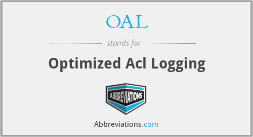 OAL - Optimized Acl Logging