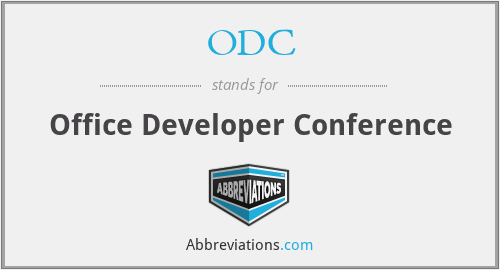 ODC - Office Developer Conference