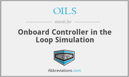 OILS - Onboard Controller in the Loop Simulation