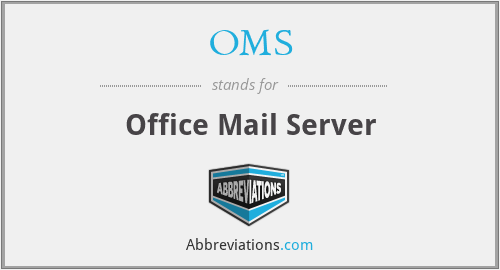 OMS - Office Mail Server
